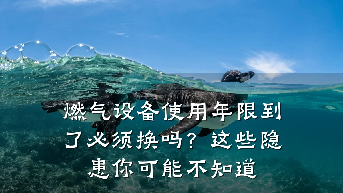 燃气设备使用年限到了必须换吗？这些隐患你可能不知道