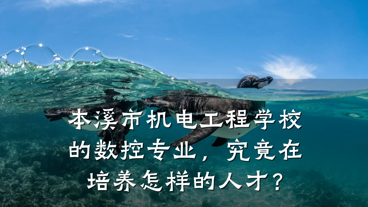 本溪市机电工程学校的数控专业,究竟在培养怎样的人才?
