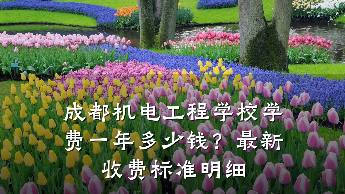 成都机电工程学校学费一年多少钱?最新收费标准明细