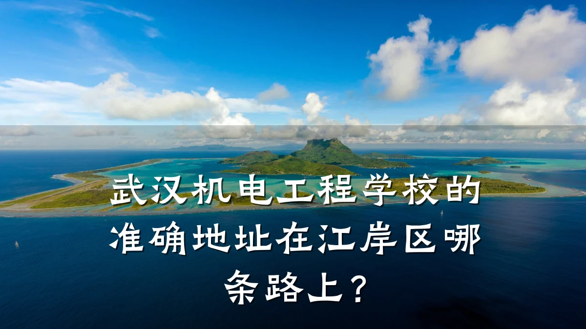 武汉机电工程学校的准确地址在江岸区哪条路上?