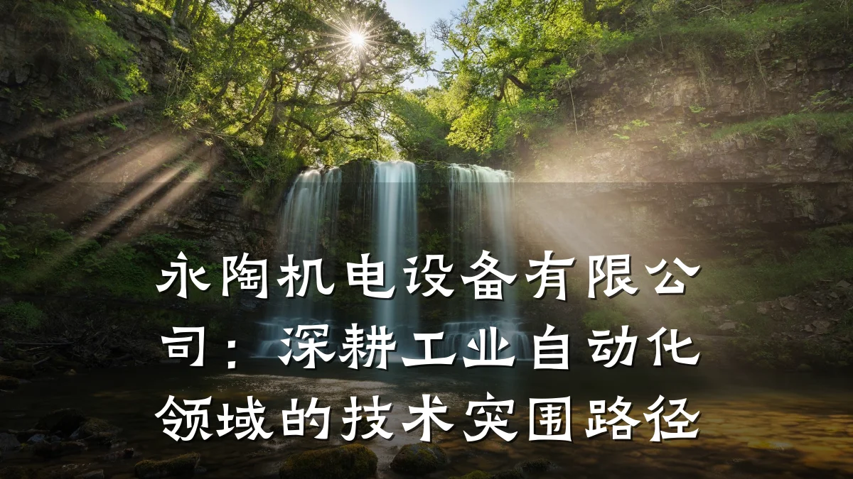 永陶机电设备有限公司：深耕工业自动化领域的技术突围路径