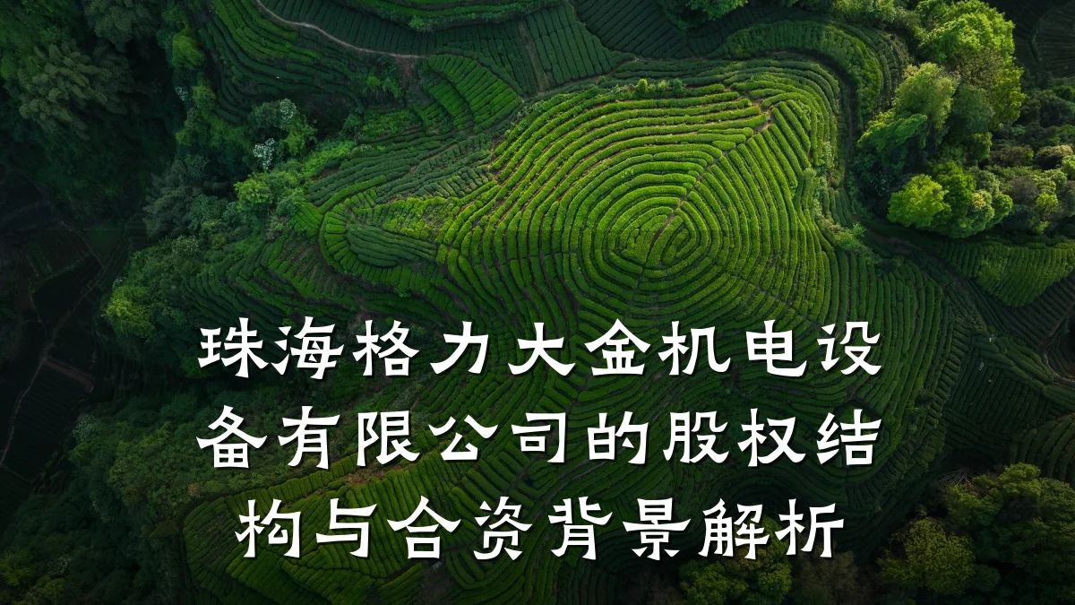 珠海格力大金机电设备有限公司的股权结构与合资背景解析
